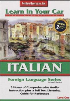 Audio CD Learn in Your Car Italian Level One Book