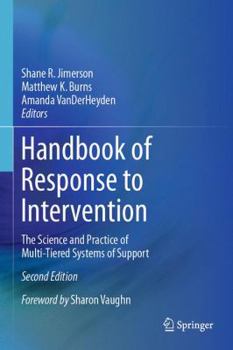 Paperback Handbook of Response to Intervention: The Science and Practice of Multi-Tiered Systems of Support Book