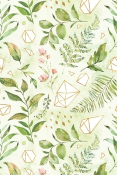 Paperback Notebook: 150 Thin-Lined Pages, Great for Students, Teachers, Professors, Dreamers, and Anyone Who Writes, Watercolour Plants an Book