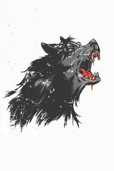 Paperback Werewolf: Graph Paper Notebook, 6x9 Inch, 120 pages Book