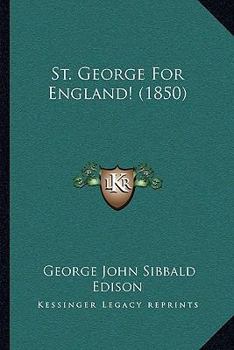 Paperback St. George For England! (1850) Book