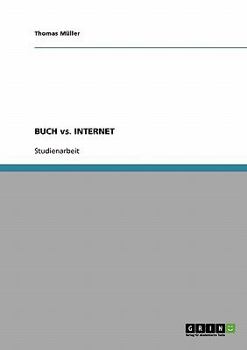 Paperback BUCH vs. INTERNET [German] Book