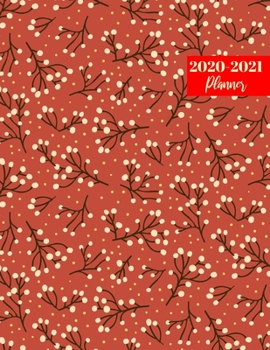 2020-2021 Planner: Cute Two Year  Personal Journal Week Planners & Goal Planner Organizer -  Weekly & Monthly Dated Agenda Book and To Do List