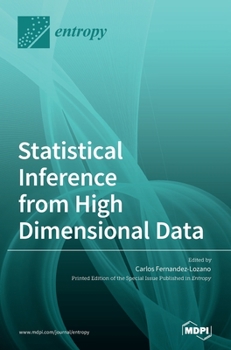 Hardcover Statistical Inference from High Dimensional Data Book