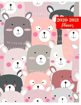 2020-2021 Planner: Nice Two Year  Personal Journal Week Planners & Goal Planner Organizer -  Weekly & Monthly Dated Agenda Book and To Do List