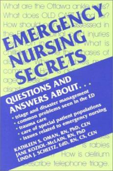 Paperback Emergency Nursing Secrets Book