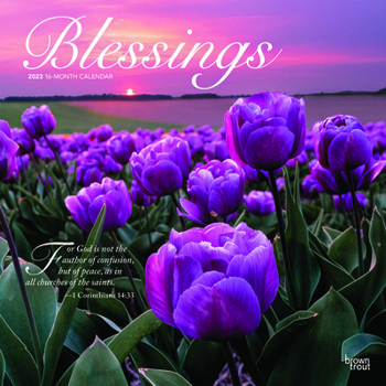 Calendar Blessings 2023 Square Book