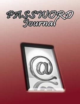 Paperback Password Journal Book