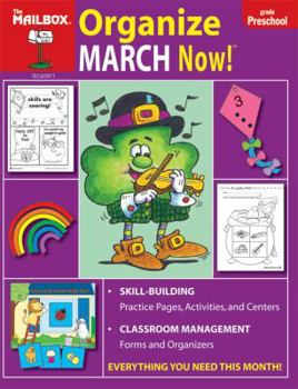 Paperback Organize March Now! (PreK) Book