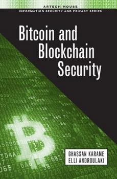 Hardcover Bitcoin and Blockchain Security Book