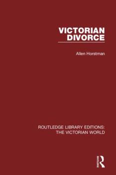 Hardcover Victorian Divorce Book