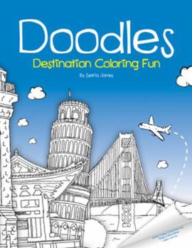 Paperback Doodles Destination Coloring Fun Book