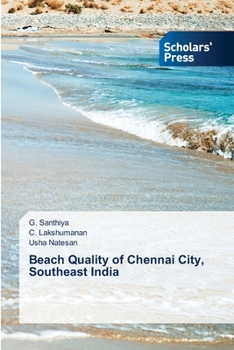 Paperback Beach Quality of Chennai City, Southeast India Book