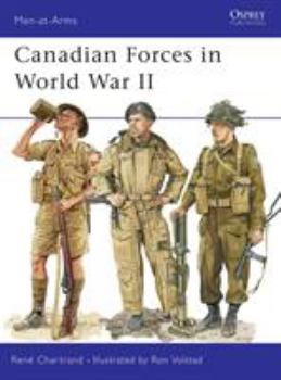 Paperback Canadian Forces in World War II Book
