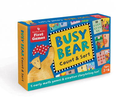 Game Busy Bear Count and Sort Book