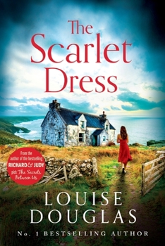 Paperback The Scarlet Dress [Large Print] Book