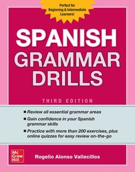 Paperback Spanish Grammar Drills, Third Edition Book