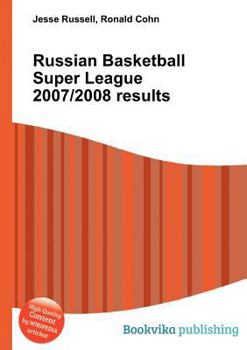 Paperback Russian Basketball Super League 2007/2008 Results Book