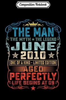 Composition Notebook: 9th Birthday Girl Beautiful Heart  Journal/Notebook Blank Lined Ruled 6x9 100 Pages