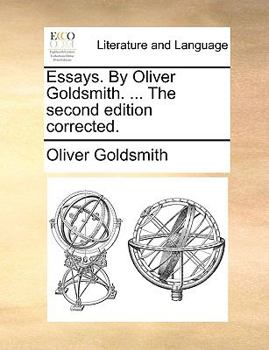 Paperback Essays. by Oliver Goldsmith. ... the Second Edition Corrected. Book