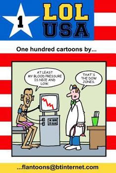 Paperback Lol USA: 100 great and funny cartoons. Book