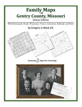 Paperback Family Maps of Gentry County, Missouri Book