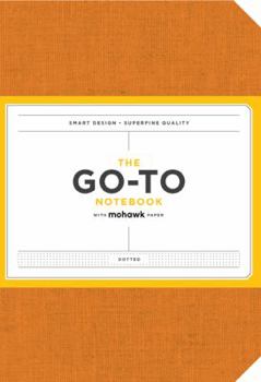 Diary Go-To Notebook with Mohawk Paper, Persimmon Orange Dotted: (Dotted Notebooks, Notebooks with Dots, Orange Notebooks) Book