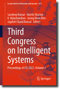 Paperback Third Congress on Intelligent Systems: Proceedings of Cis 2022, Volume 2 Book