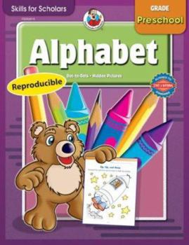 Paperback Skills for Scholars Alphabet, Preschool Book
