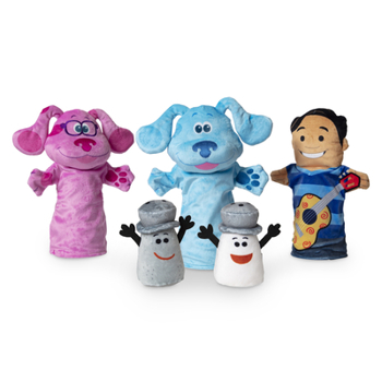 Misc. Blues Clues & You Hand & Finger Puppets Book