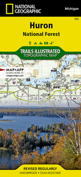 Loose Leaf Huron National Forest Map Book