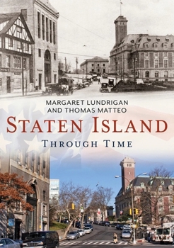 Paperback Staten Island Through Time Book