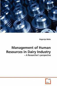 Paperback Management of Human Resources in Dairy Industry Book