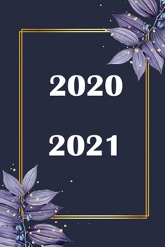 2020 / 2021: Terminplaner / Kalender für Altenpflege  für das Jahr 2020 bis 2021 (German Edition)