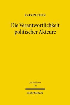 Hardcover Die Verantwortlichkeit Politischer Akteure [German] Book