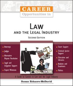 Paperback Career Opportunities in Law and the Legal Industry Book