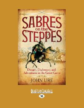 Paperback Sabres on the Steppes [Large Print] Book