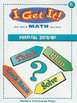 Paperback I Get It! Problem Solving, Level E Book