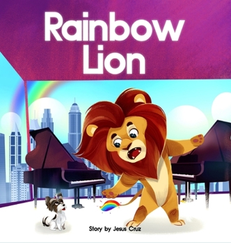 Hardcover Rainbow Lion Book