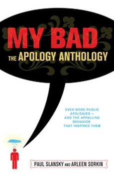 Paperback My Bad: The Apology Anthology Book