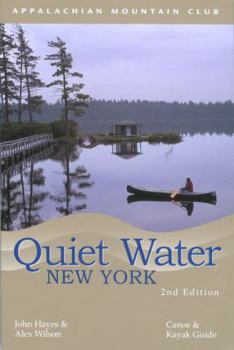 Paperback Quiet Water New York: Canoe and Kayak Guide Book