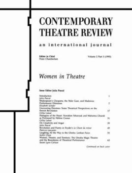 Paperback Women in Theatre 2#3 Book