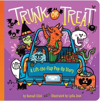 Board book Trunk or Treat: A Lift-The-Flap Pop-Up Story Book