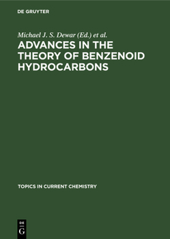Hardcover Advances in the Theory of Benzenoid Hydrocarbons Book