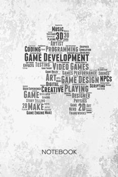 Paperback Bullet Dotted Journal: Game Developer Notebook Dotted Grid a5 6x9 120 Pages - Game Design Planner Video Game Development Diary Game Developme Book