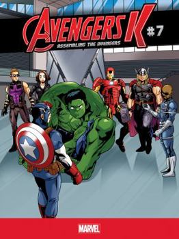 Library Binding Assembling the Avengers #7 Book