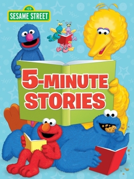 Hardcover Sesame Street 5-Minute Stories (Sesame Street) Book