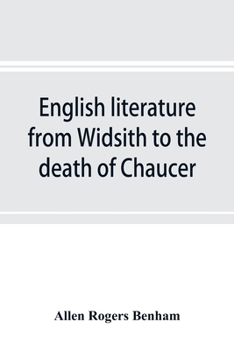 Paperback English literature from Widsith to the death of Chaucer; a source book