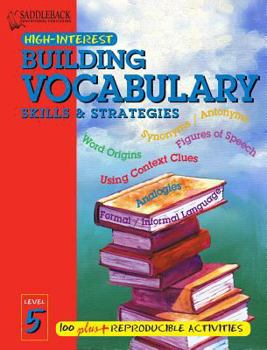 Paperback Building Vocabulary Skills & Strategies Level 5 Book