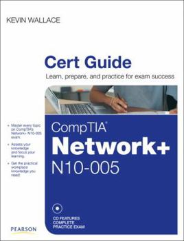 Hardcover Comptia Network+ N10-005 Cert Guide [With DVD] Book